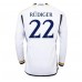 Real Madrid Antonio Rudiger #22 Kopio Koti Pelipaita 2023-24 Pitkät Hihat